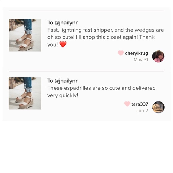 Espadrille Wedge scalloped natural Sandal - Picture 2 of 10